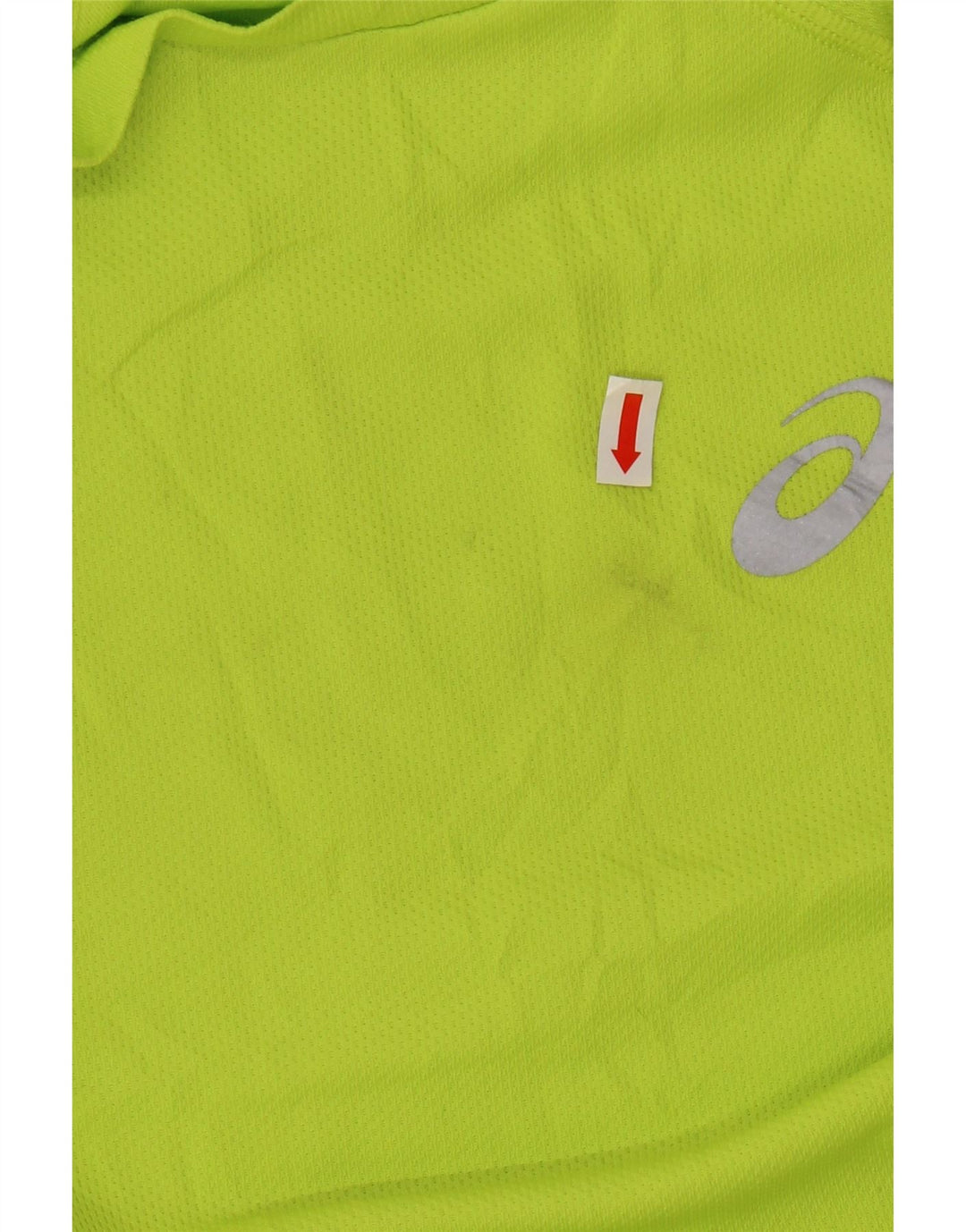Asics Herre T-Shirt Top Medium Grøn Polyester