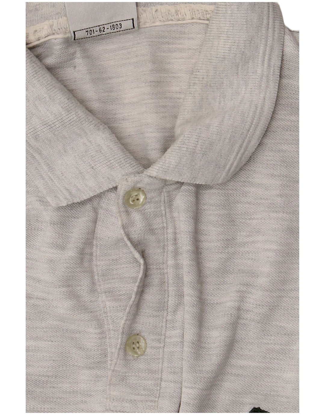 Puma herre poloshirt, stor grå flækket