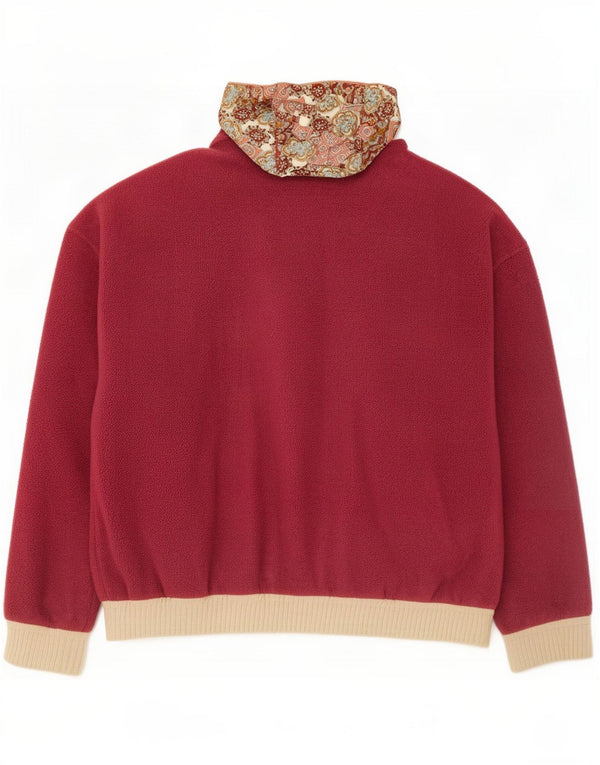 Tænk Pink Dame Hætte Fleecejakke EU 52 4XL