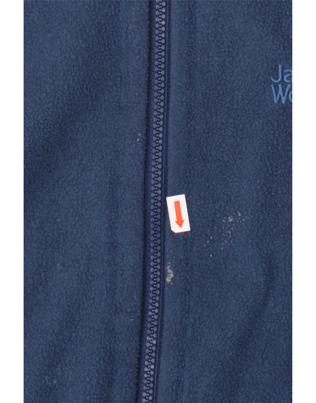 Jack Wolfskin Herre Liner Fleecejakke UK 42 Large Navy Blue Polyester