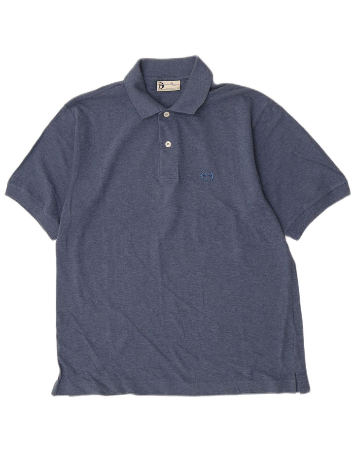 Sergio Tacchini herre poloshirt Medium marineblå