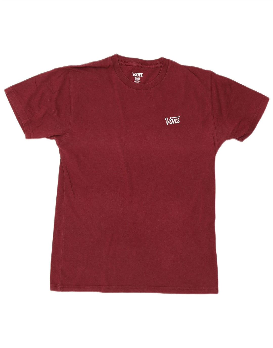 Vans Herre T-Shirt Top Lille Bourgogne Bomuld