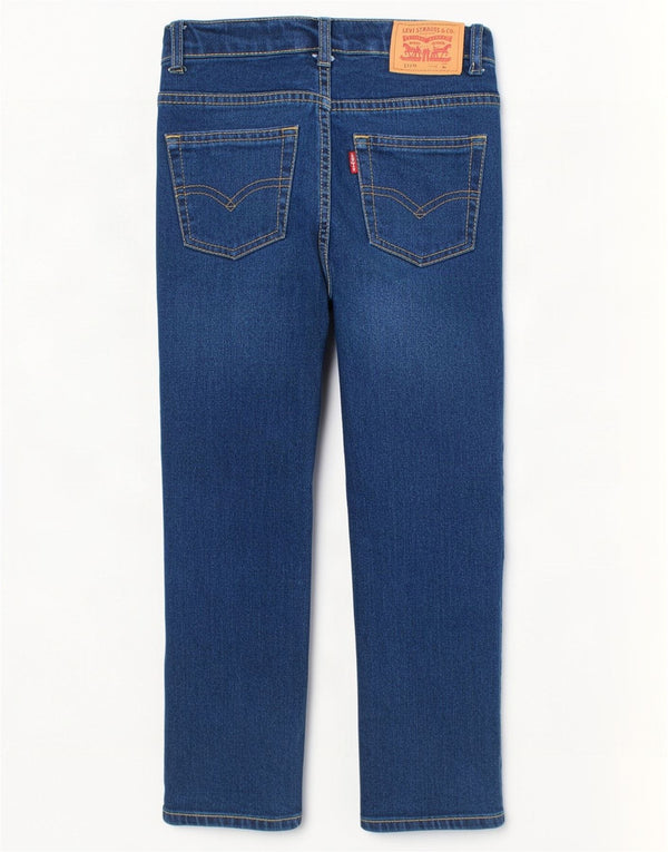 Levi's Boys 511 Slim Jeans 5-6 år W22 L19 Blå Bomuld