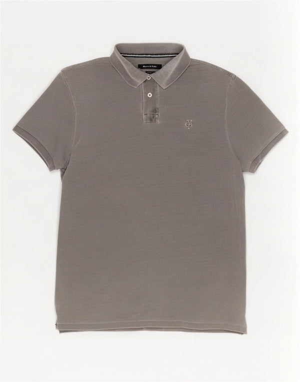 Marc O'Polo herre poloshirt XL grå bomuld