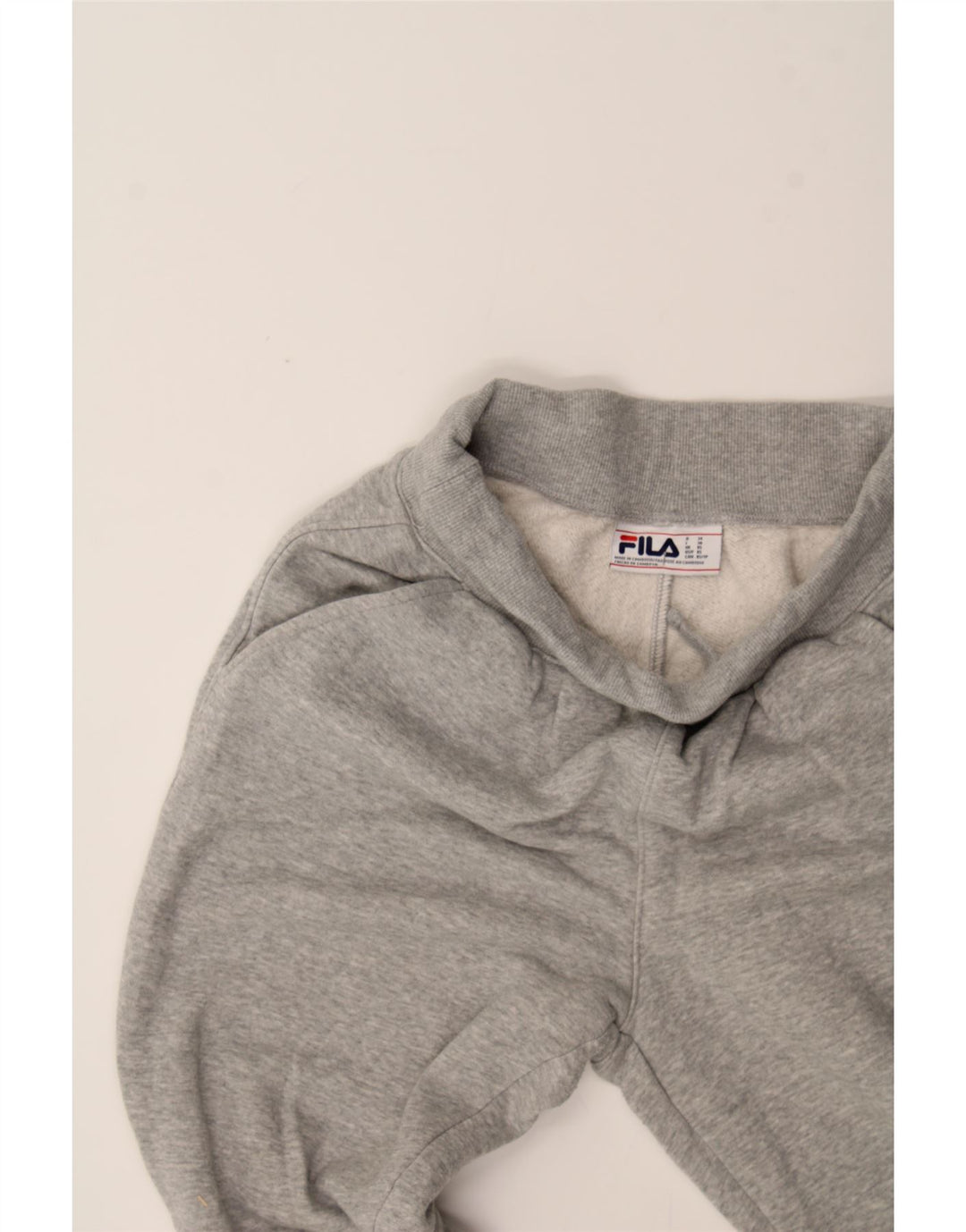 FILA Mens Tracksuit Trousers Joggers XS  Grey Cotton Vintage Fila and Second-Hand Fila from Messina Hembry 