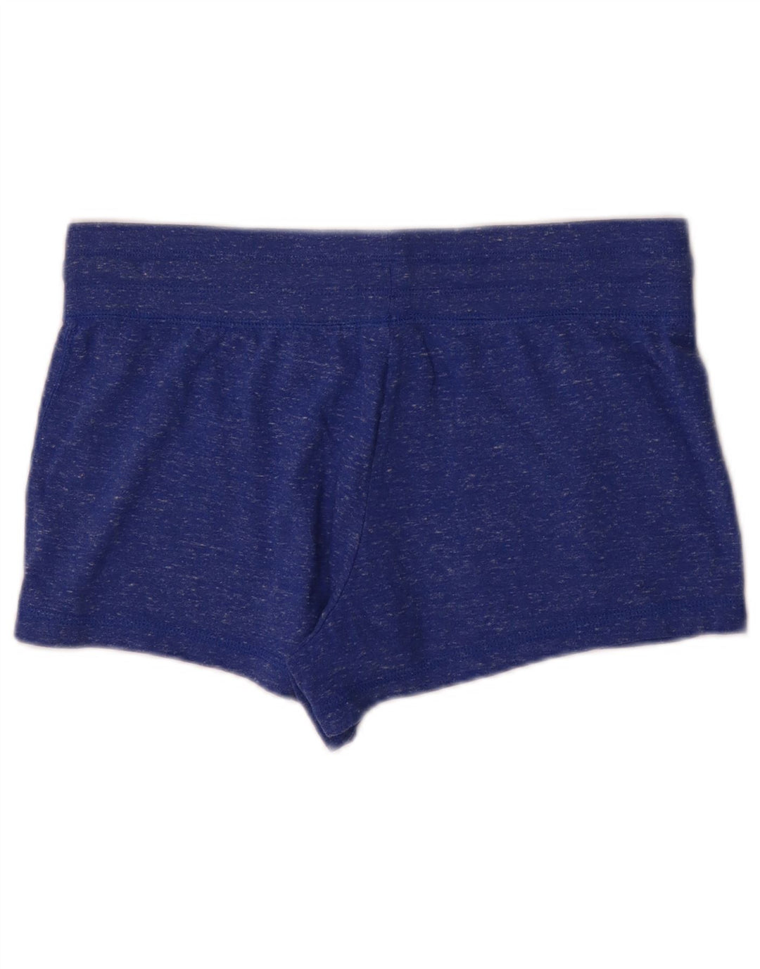 Nike grafiske sportsshorts til kvinder UK 12 Medium Blue Flecked Polyester