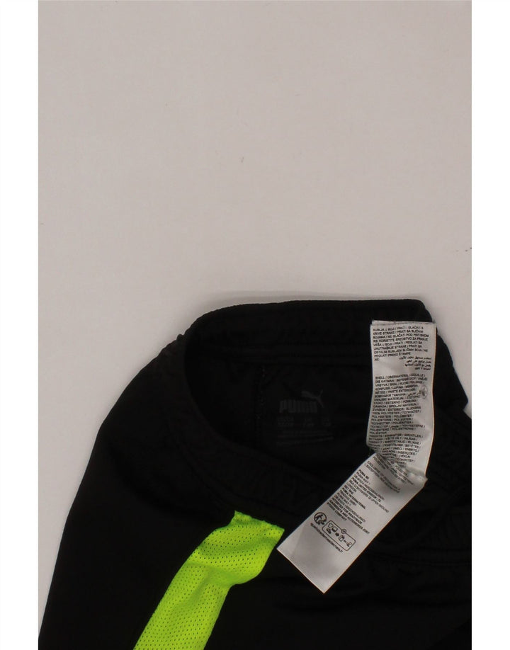 PUMA Sportsshorts til drenge 7-8 år Sort Colourblock Polyester