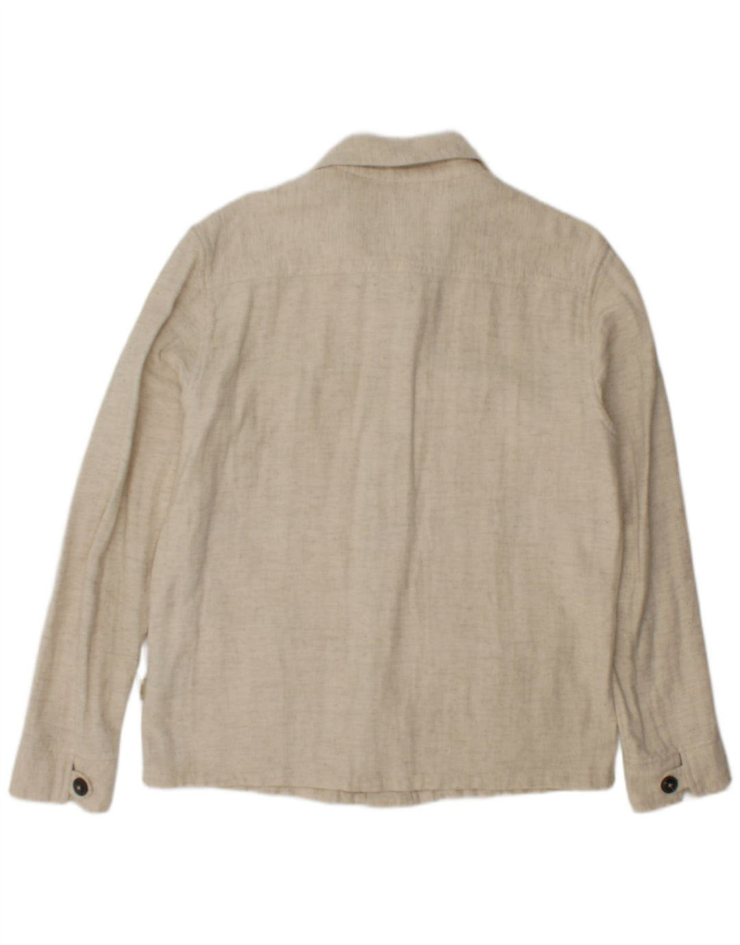 Jack & Jones herre overshirt skjorte lille beige hør
