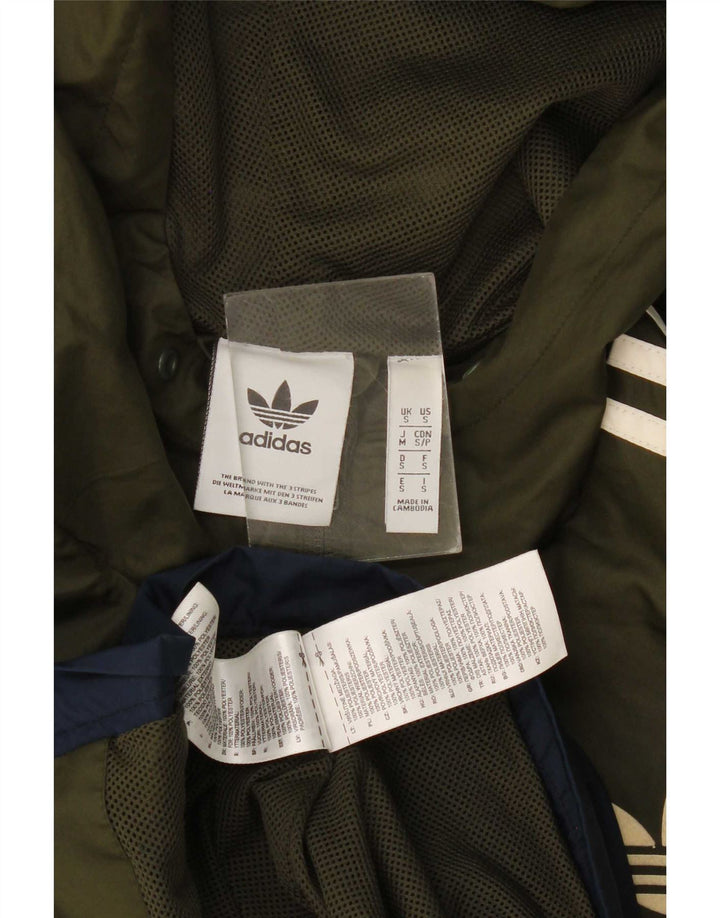 Adidas Træningsdragt med hætte til mænd, topjakke Lille flerfarvet Colourblock