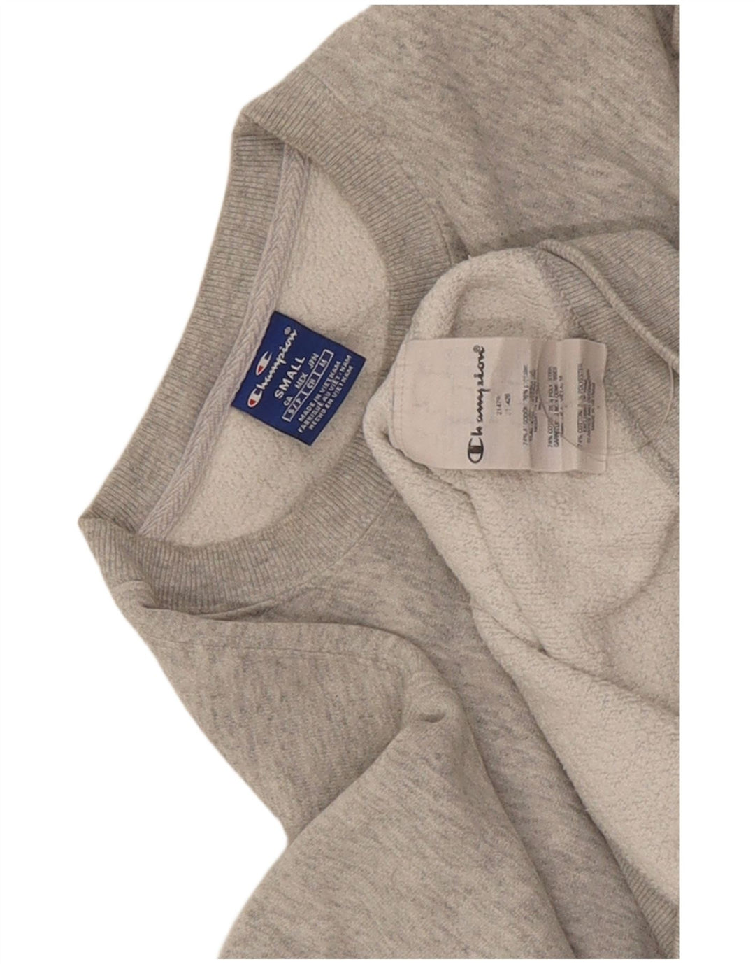 Champion Herre Sweatshirt Jumper Lille grå Flecked Bomuld