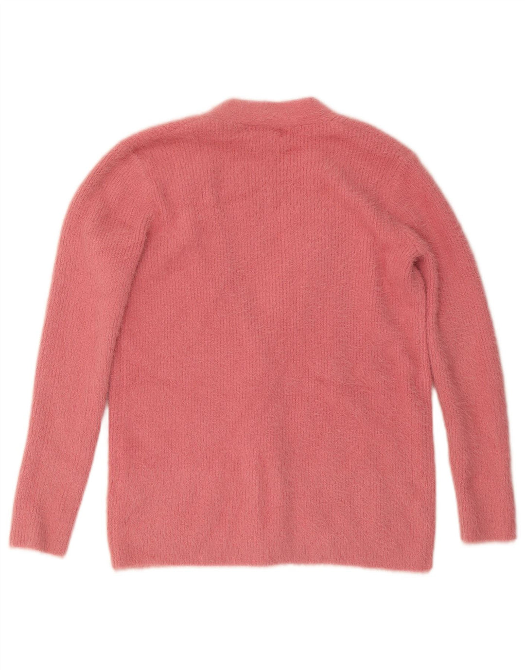 Lipsy Dame Cardigan Sweater UK 12 Medium Pink Nylon