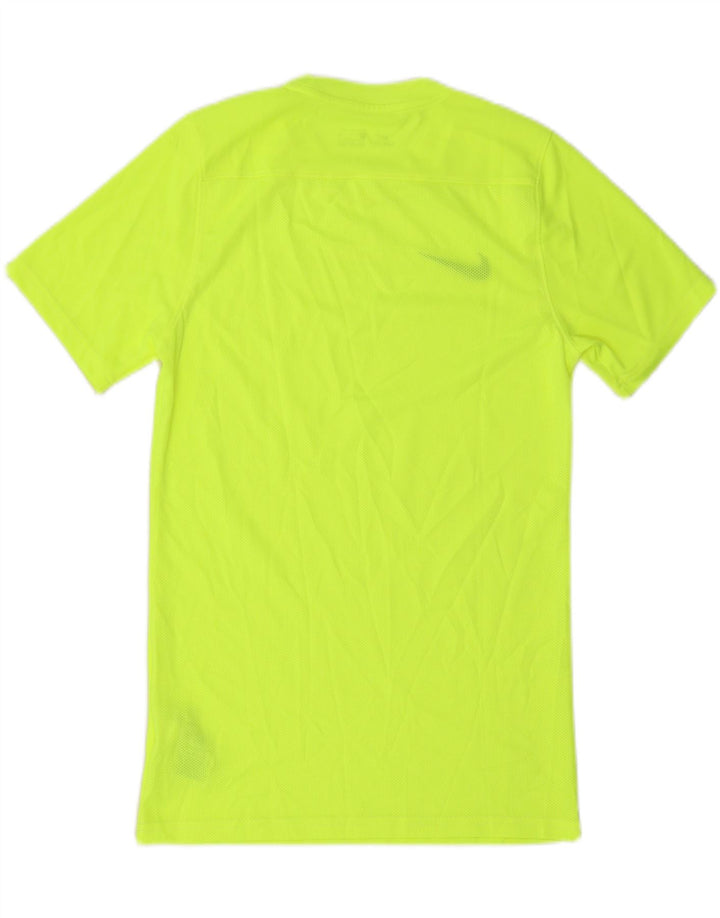 Nike Herre Dri Fit T-Shirt Top Lille Grøn Polyester