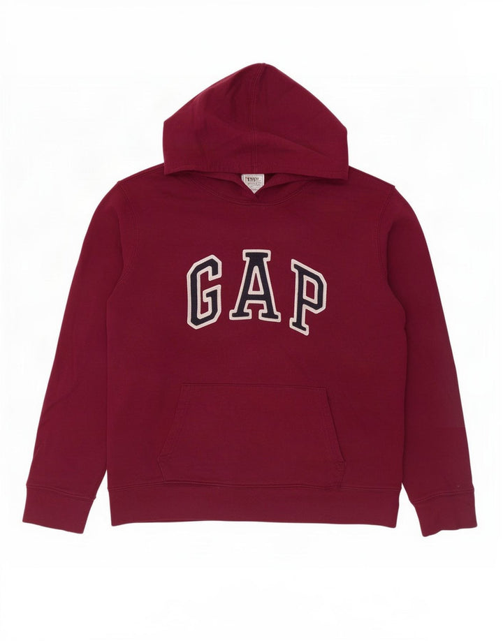 Gap grafisk hættetrøje til kvinder UK 12 Medium Purple Polyester