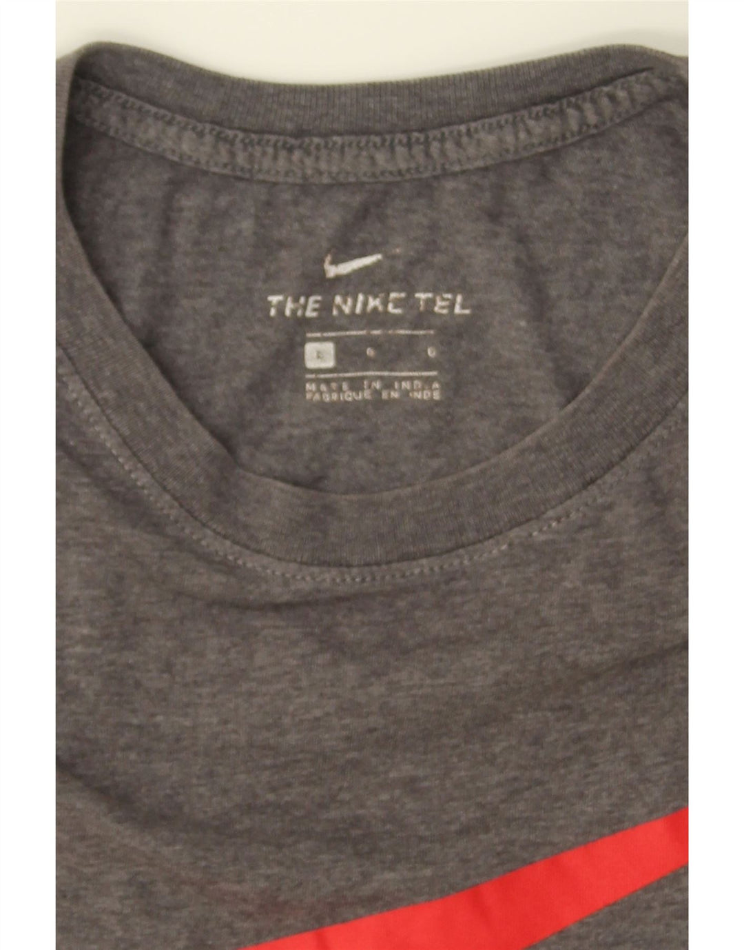 NIKE Mens Graphic T-Shirt Top Large Grey Cotton Vintage Nike and Second-Hand Nike from Messina Hembry 