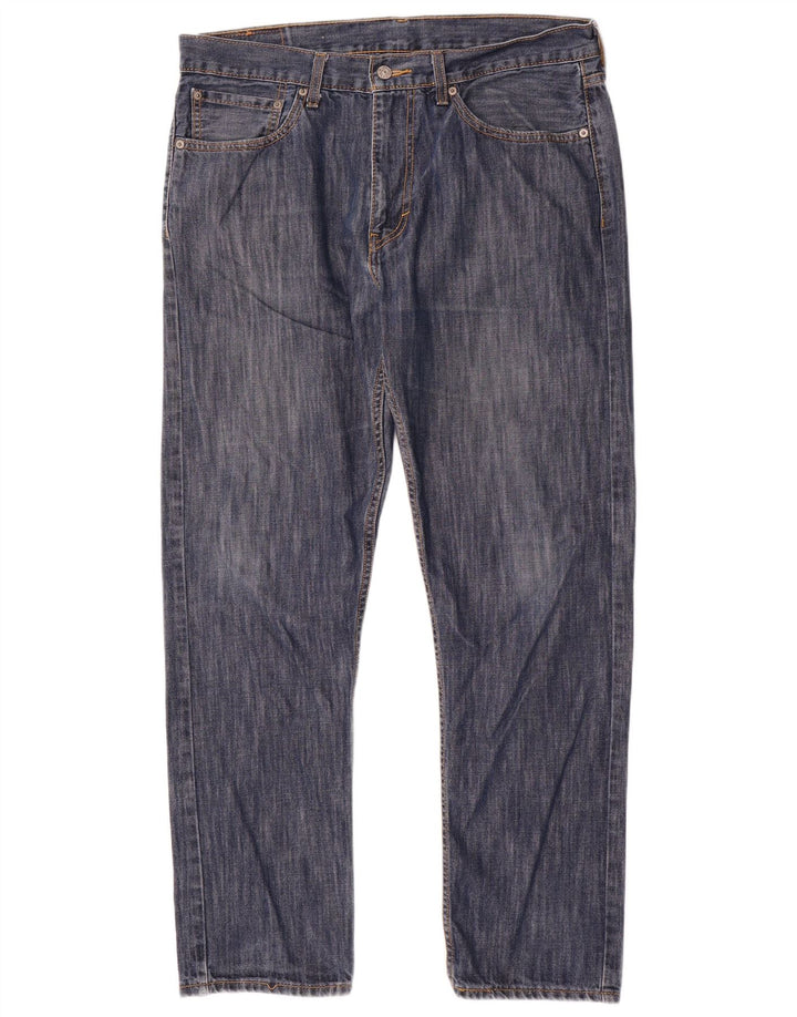Levi's Herre 508 Regular Tapered Jeans W34 L30 Navy Blue