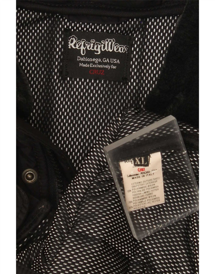 Refrigiwear Herre Cruz Polstret Jakke UK 42 XL Sort Polyamid