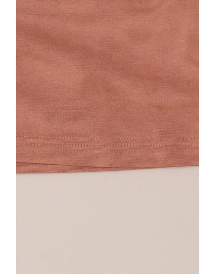 PUMA Dame Oversized Crop Grafisk Hoodie Jumper UK 12 Medium Pink