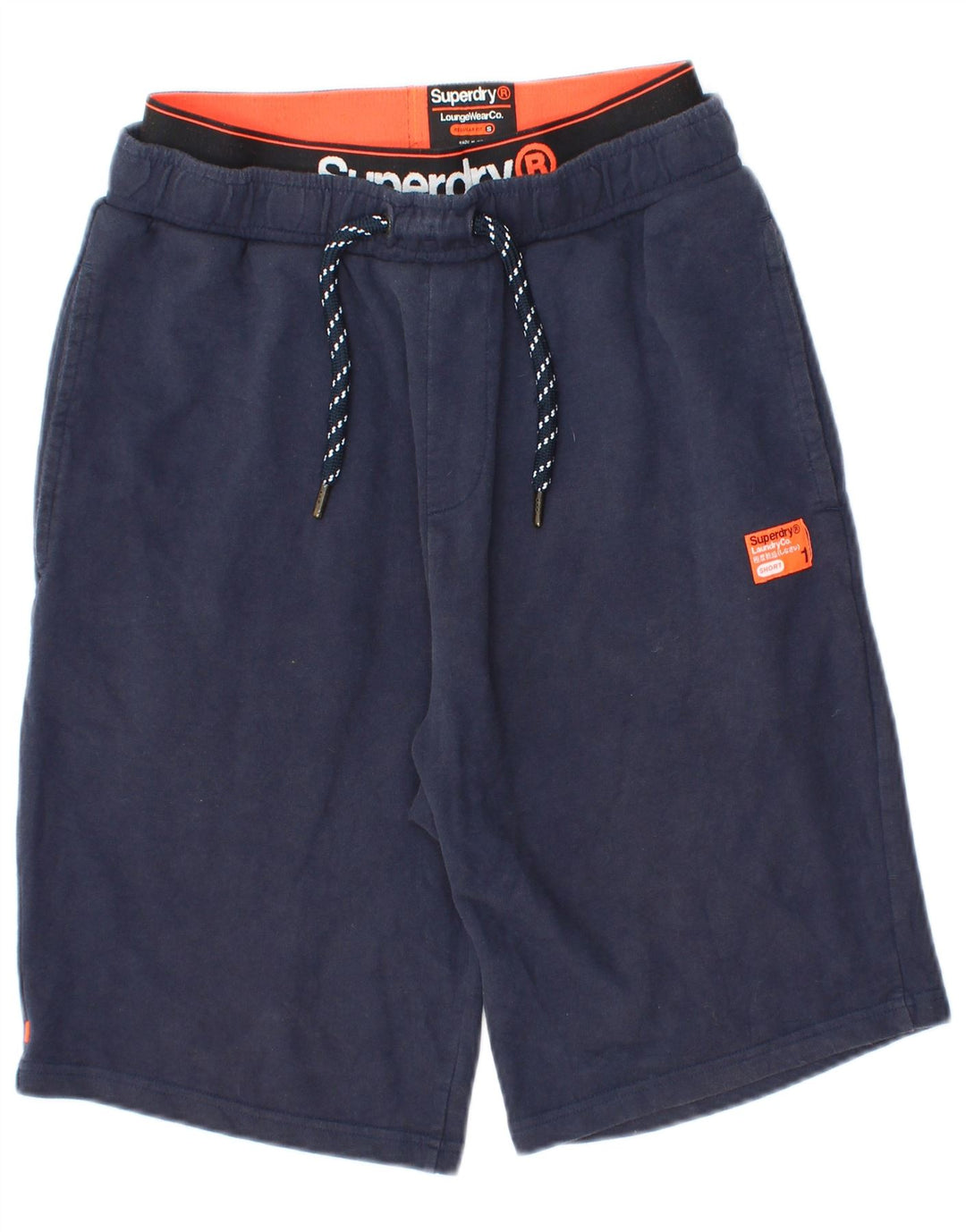 Superdry Herre Regular Fit Sportshorts Små marineblå