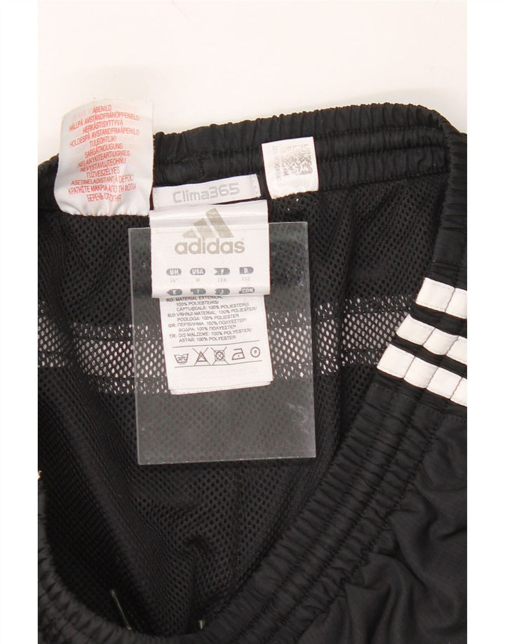 ADIDAS Boys Clima 365 Bermuda Sport Shorts 11-12 Years Black Polyester Vintage Adidas and Second-Hand Adidas from Messina Hembry 