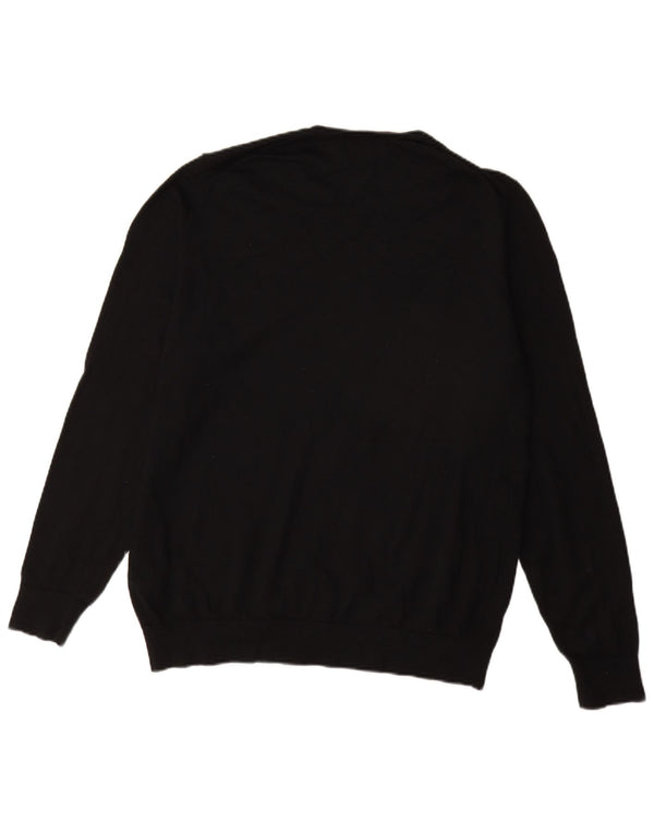 Marks & Spencer Herre Autograph Crew Neck Jumper Sweater 2XL Sort