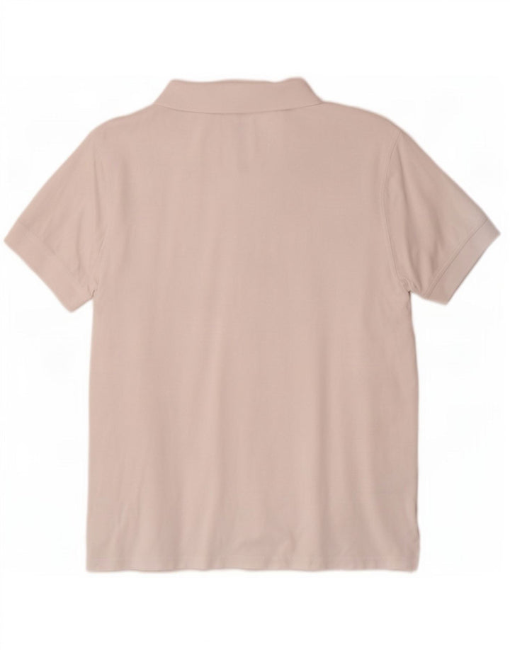 Hugo Boss herre poloshirt XL hvid bomuld