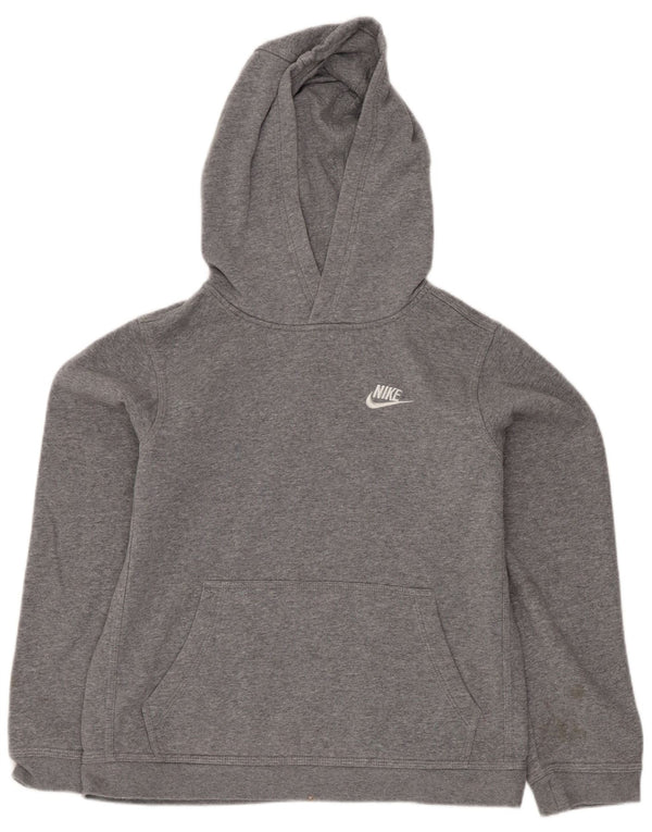 Nike Boys Hoodie Jumper 12-13 år Stor Grå Bomuld