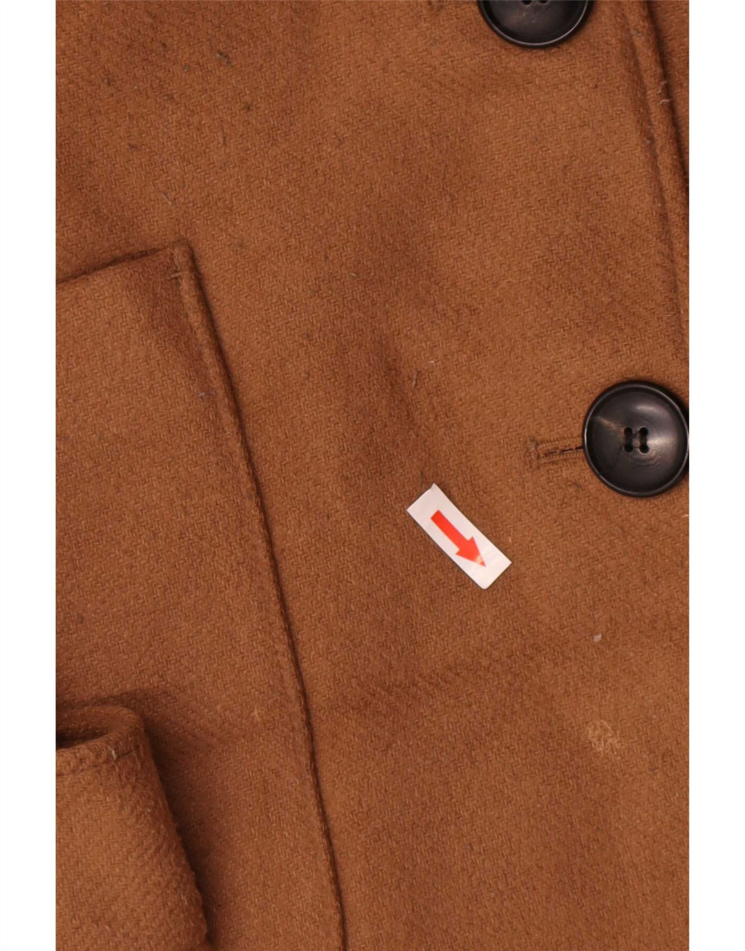 Marks & Spencer Dame Overfrakke UK 24 4XL Beige Polyester