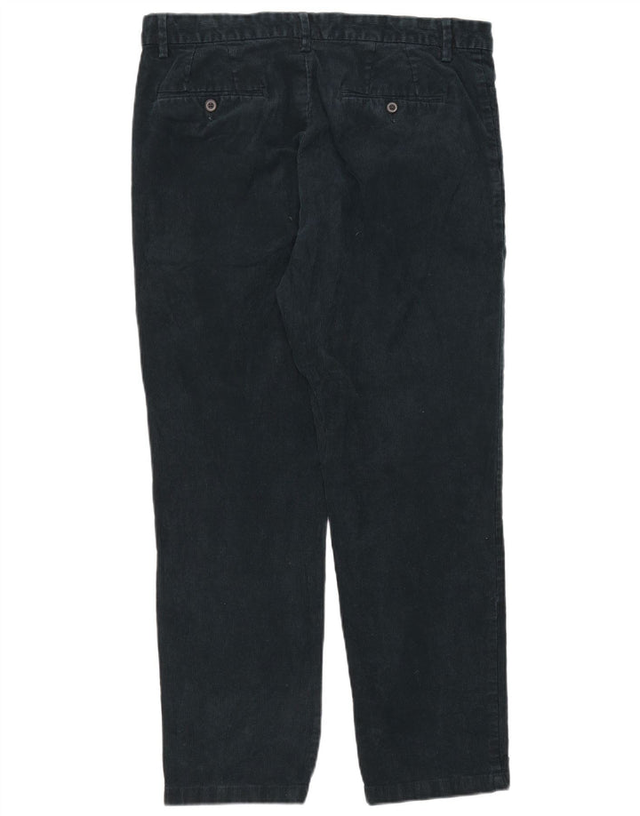 Marks & Spencer Herre Lige Regular Corduroy Bukser W36 L29 Grøn