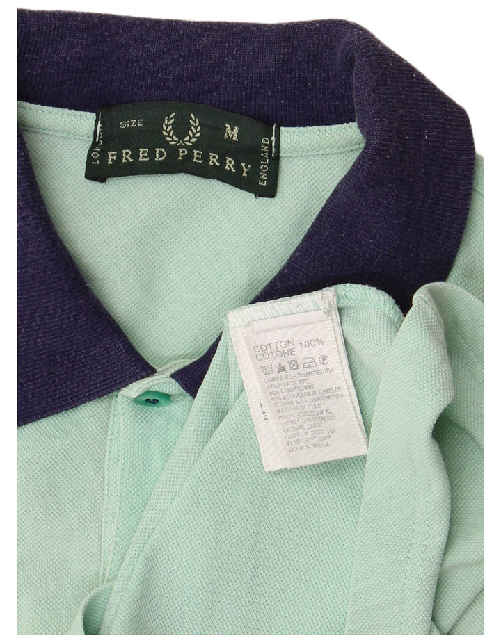 FRED PERRY Herre poloshirt Medium Grøn Bomuld