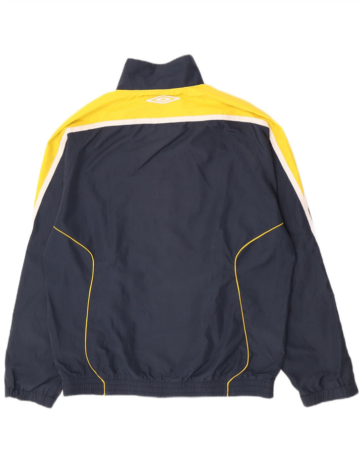 Umbro Træningsdragt til mænd Topjakke XL Marineblå Colourblock Polyester