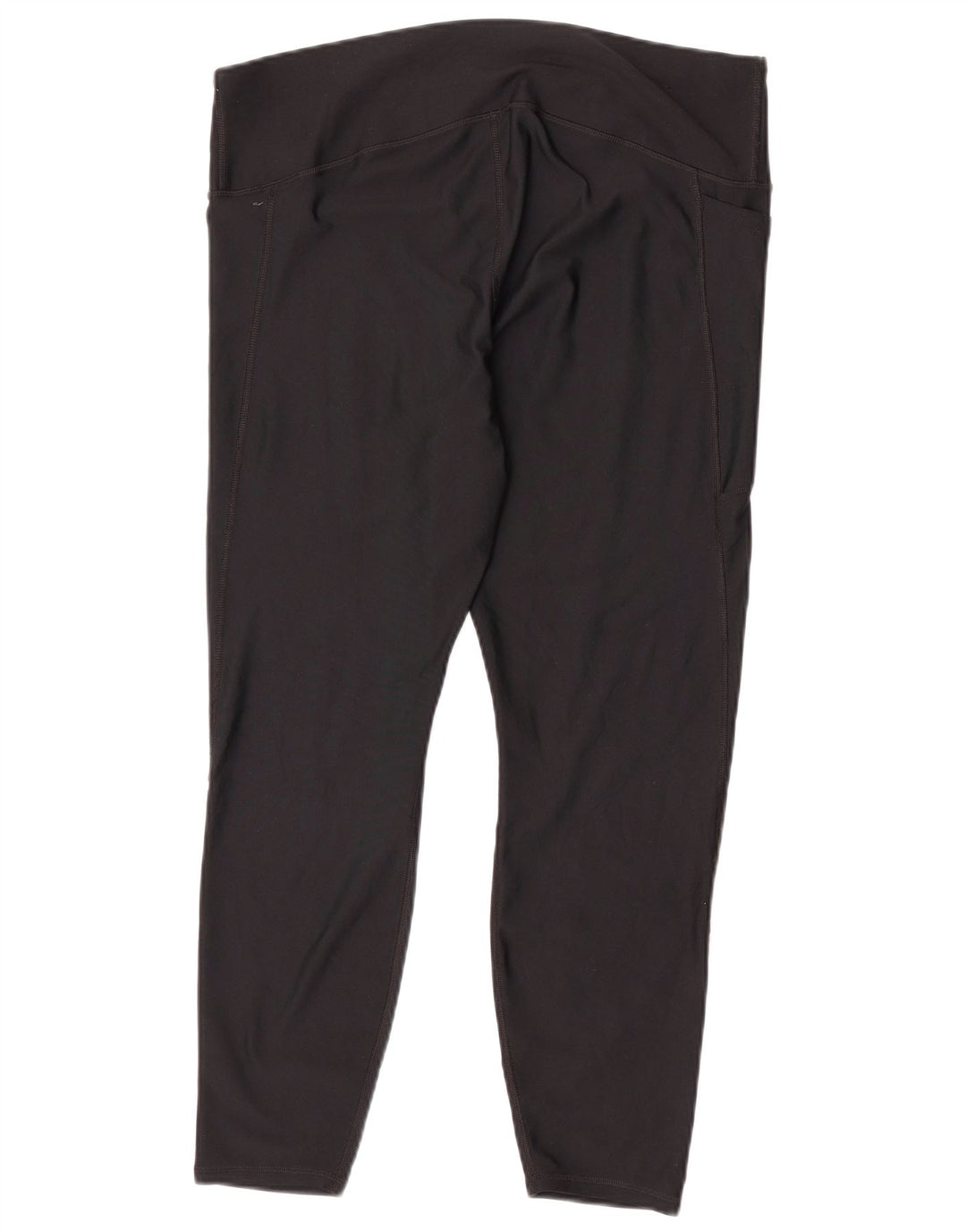 Under Armour Dame Capri Leggings UK 20 2XL Sort Polyester