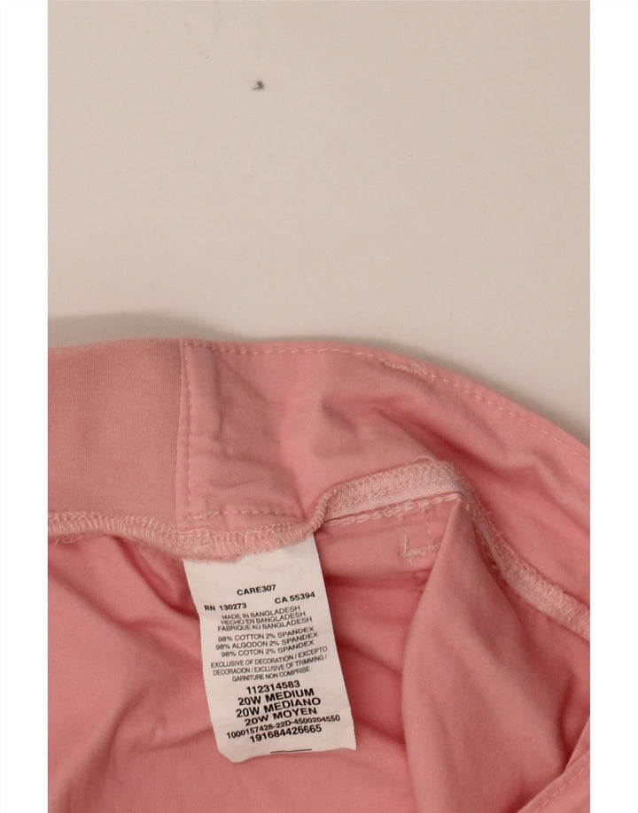 LEE Womens Cargo Shorts US 20 3XL W42 Pink Cotton Vintage Lee and Second-Hand Lee from Messina Hembry 