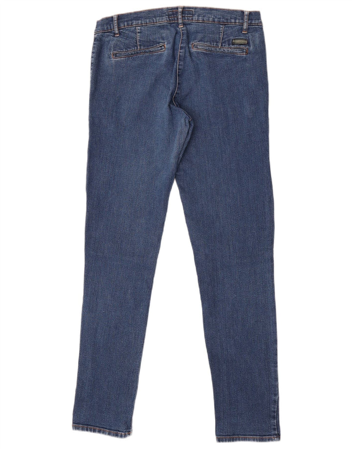 Trussardi Dame Skinny Jeans IT 40 Small W26 L31 Blå Polyester
