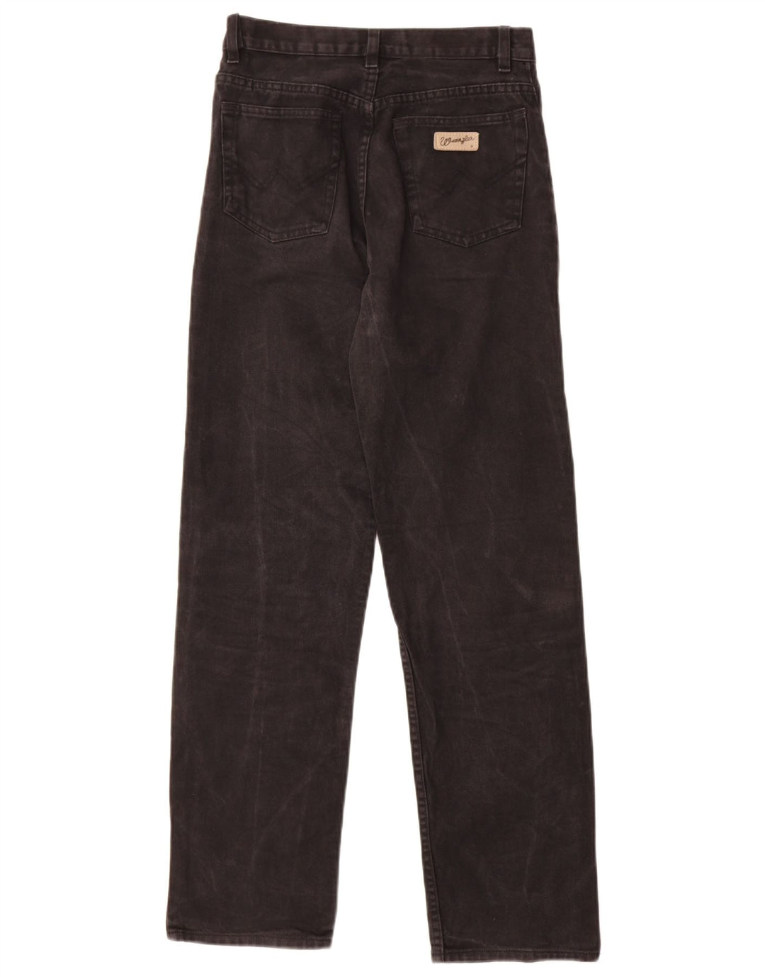 Wrangler Straight Jeans til mænd W29 L29 Sort bomuld