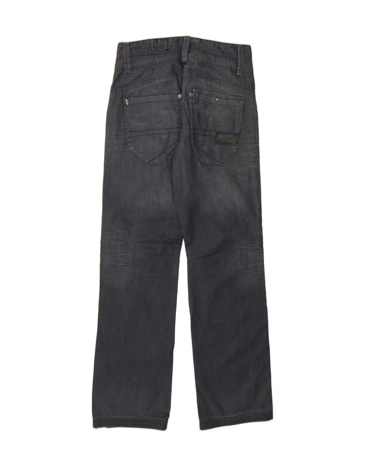 JACK & JONES Mens Straight Jeans W31 L34 Navy Blue Cotton Vintage Jack & Jones and Second-Hand Jack & Jones from Messina Hembry 