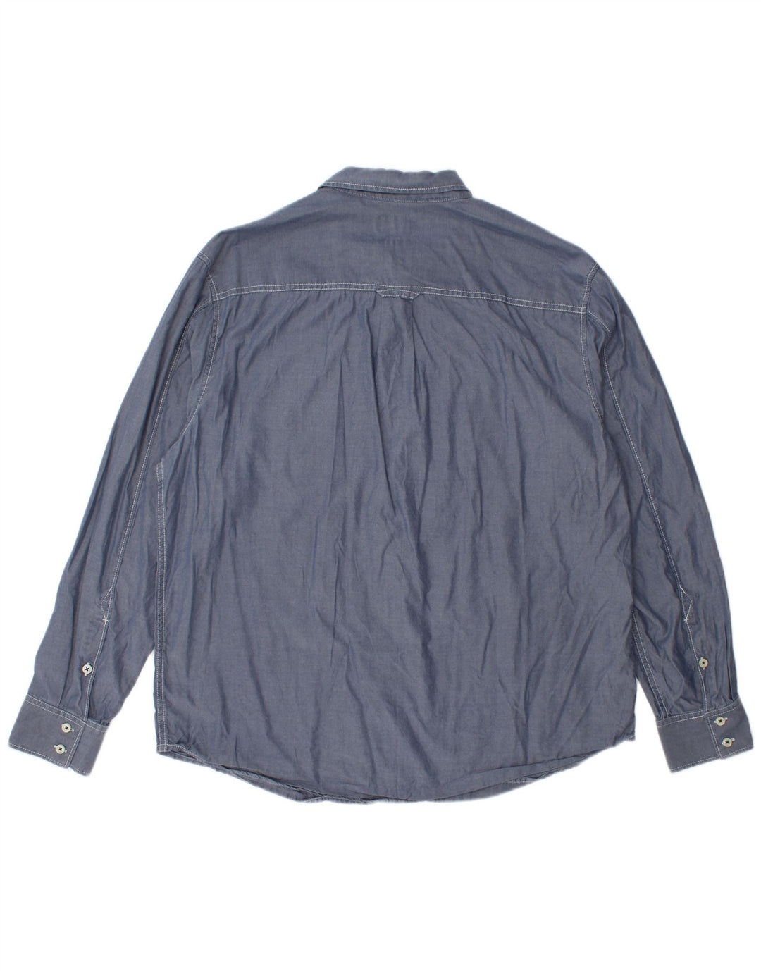 Tommy Bahama Herre Modern Fit Shirt XL Blå Lyocell