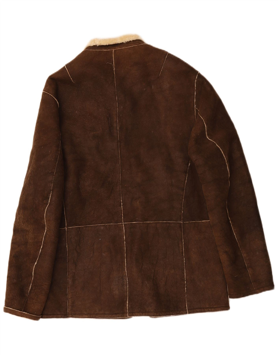 Grifoni Herre Shearling Jacket IT 50 Stor Brun