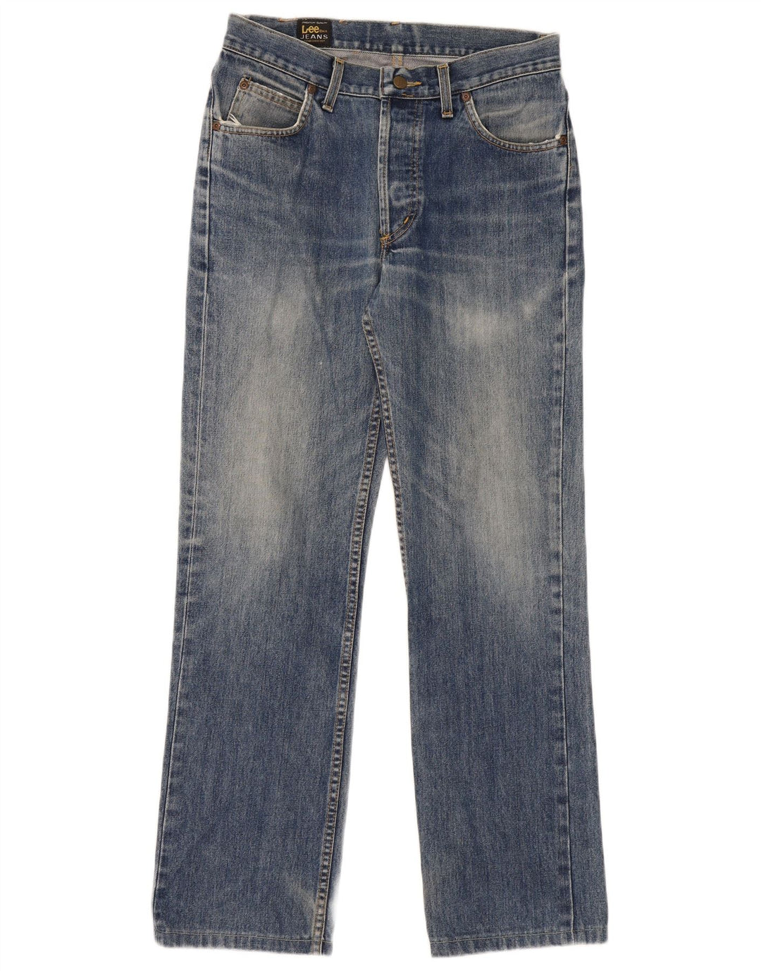 Lee Straight Jeans til mænd W32 L31 Blå