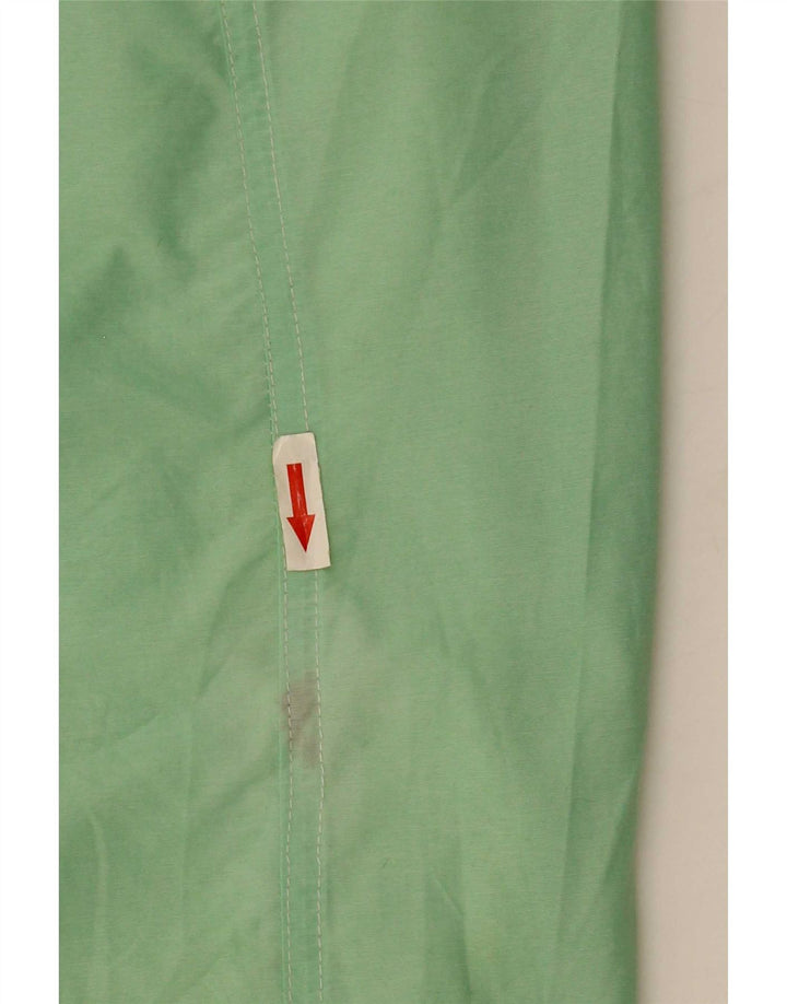 Diadora Dame Oversized regnjakke UK 14 Medium Green Nylon