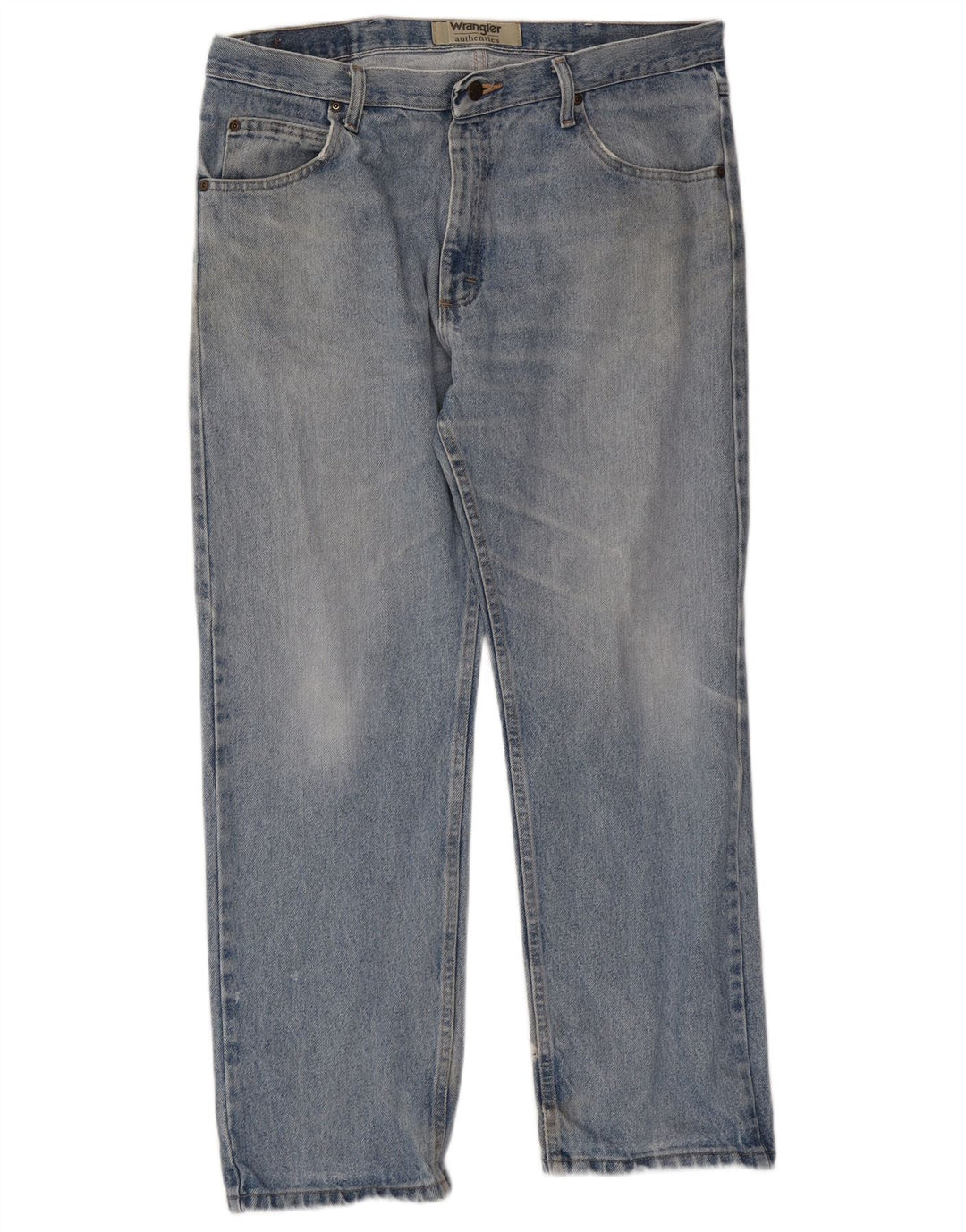 Wrangler Straight Jeans til mænd W36 L29 blå bomuld