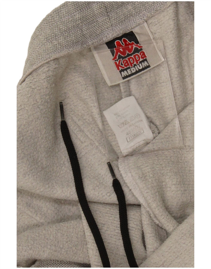 KAPPA Mens Tracksuit Trousers Medium  Grey Polyester