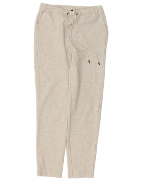 Marks & Spencer Træningsdragtsbukser til kvinder UK 8 Small Beige Flecked