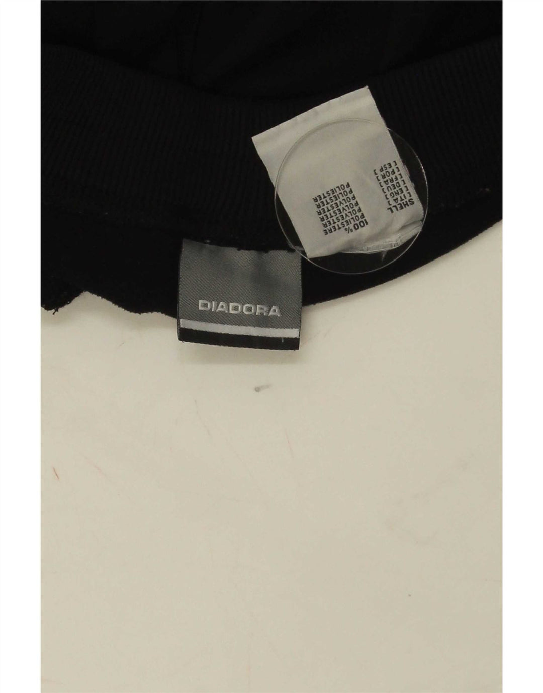 Diadora Træningsdragtsbukser til kvinder UK 12 Medium Sort Polyester
