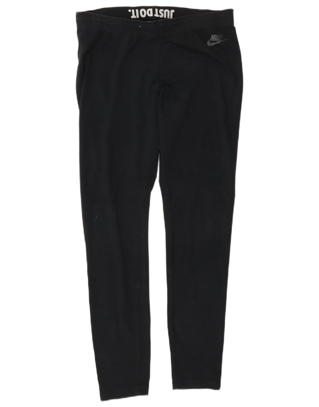 Nike Dame Grafiske Leggings UK 14 Large Sort