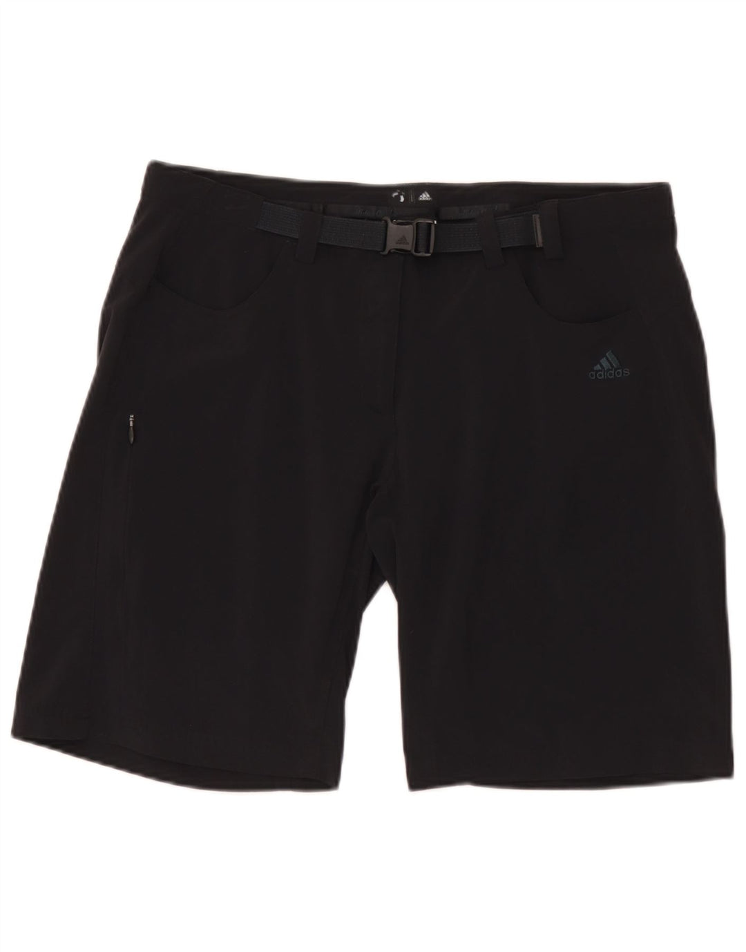 Adidas Dame Cargo Shorts UK 16 Large W34 Black Nylon