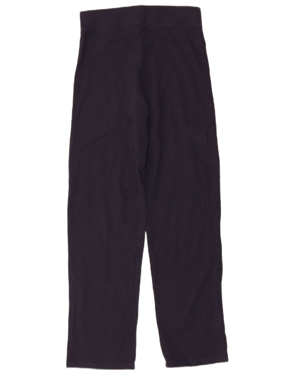 Marks & Spencer Træningsdragtsbukser til kvinder UK 8 Small Navy Blue Cotton