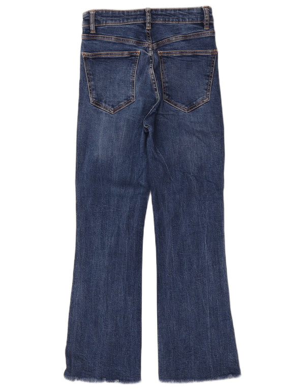 Zara Womens Bootcut Jeans EU 34 2XS W24 L25 Blue