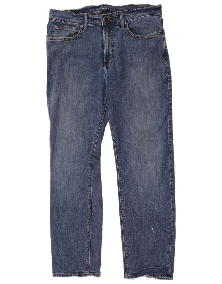 Marks & Spencer Straight Jeans til mænd W34 L29 blå bomuld