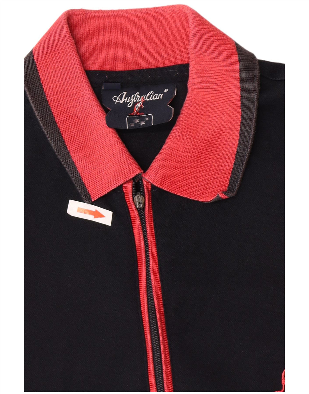 AUSTRALIAN L'ALPINA Rugby Polo Shirt til mænd IT 50 Medium Sort Polyester