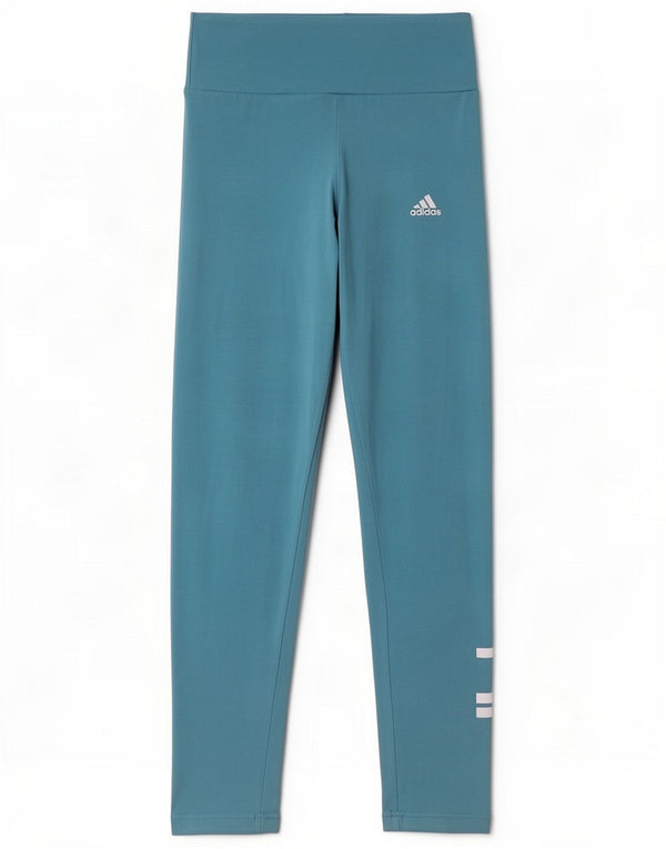 Adidas Womens Graphic Leggings UK 4/6 XS Blue